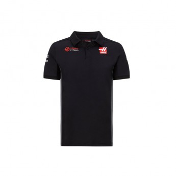 Haas F1 polokošeľa logo black F1 Team 2020