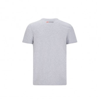 Formule 1 pánske tričko logo grey 2020