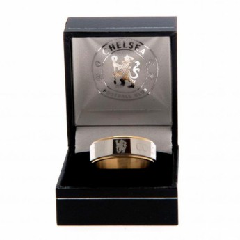 FC Chelsea prsteň Bi Colour Spinner Ring XXX-Large
