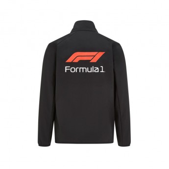 Formule 1 pánska bunda tech softshell black 2020