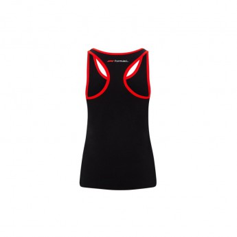 Formule 1 dámske tielko logo top black 2020