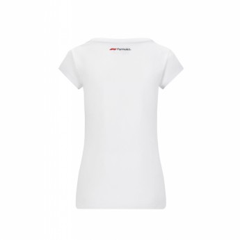 Formule 1 dámske tričko logo white 2020