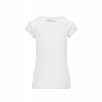 Formule 1 dámske tričko logo white 2020