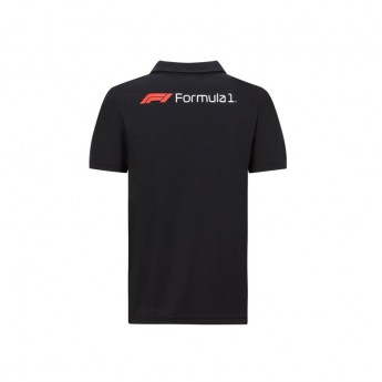 Formule 1 polokošeľa Tech black 2020