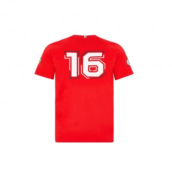 Ferrari detské tričko Charles Leclerc driver red F1 Team 2020