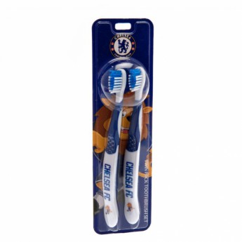 FC Chelsea detské zubné kefky Twin Pack Toothbrush Junior