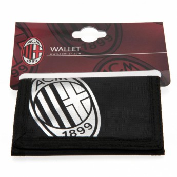 AC Milano peňaženka Nylon Wallet black
