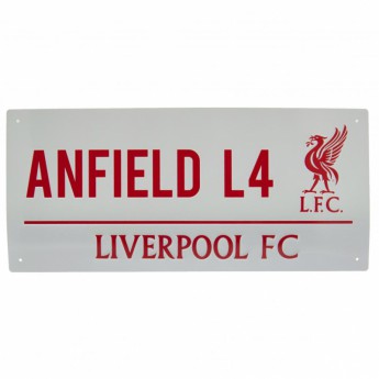 FC Liverpool ceduľa na stenu Street Sign RL
