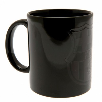 FC Barcelona hrnček Heat Changing black