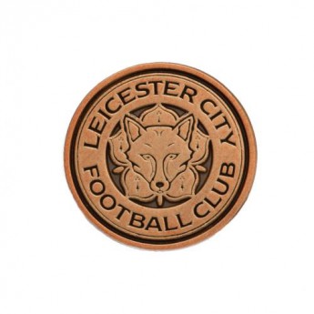 Leicester City odznak Antique Gold