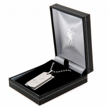 FC Liverpool retiazka na krk s psou známkou Double Dog Tag & Chain