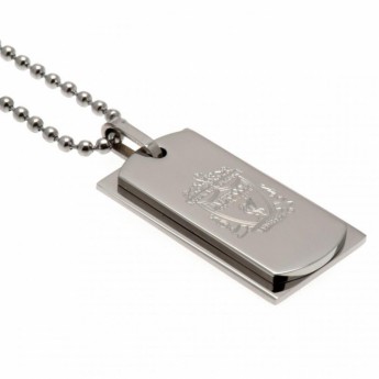 FC Liverpool retiazka na krk s psou známkou Double Dog Tag & Chain
