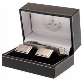 FC Everton set viazanková spona a manžetové gombíky Tie Slide & Cufflink Set