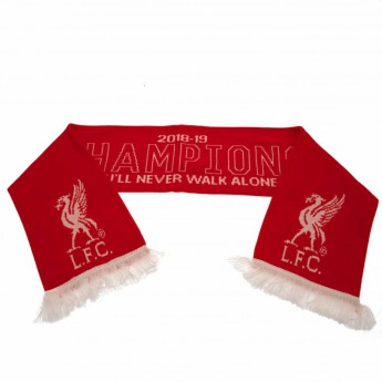 FC Liverpool zimný šál Champions Of Europe Scarf