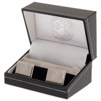 FC Celtic set viazanková spona a manžetové gombíky Tie Slide & Cufflink Set