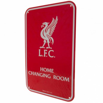 FC Liverpool ceduľa na stenu Home Changing Room Sign 2017