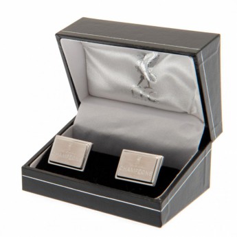 FC Liverpool manžetové gombíky Premier League Champions Stainless Steel Cufflinks