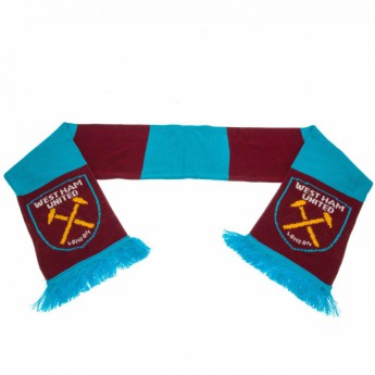 West Ham United zimný šál Bar Scarf TP