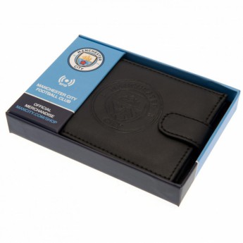 Manchester City kožená peňaženka Anti Fraud Wallet