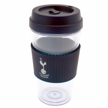 Tottenham cestovný hrnček Clear Grip Travel Mug