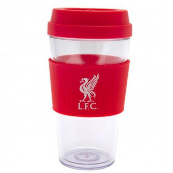 FC Liverpool cestovný hrnček Clear Grip Travel Mug LB