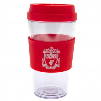 FC Liverpool cestovný hrnček Clear Grip Travel Mug CR