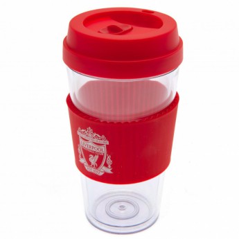 FC Liverpool cestovný hrnček Clear Grip Travel Mug CR