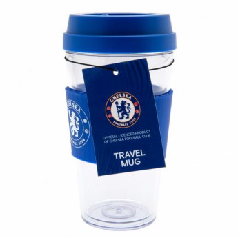 FC Chelsea cestovný hrnček Clear Grip Travel Mug