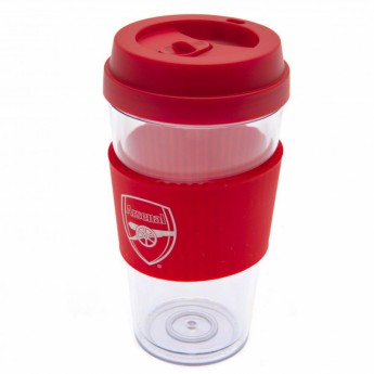 FC Arsenal cestovný hrnček Clear Grip Travel Mug