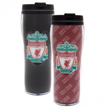 FC Liverpool cestovný hrnček Heat Changing Travel Mug