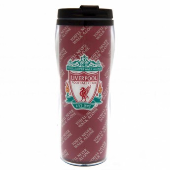 FC Liverpool cestovný hrnček Heat Changing Travel Mug