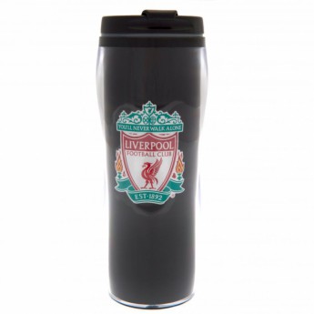 FC Liverpool cestovný hrnček Heat Changing Travel Mug