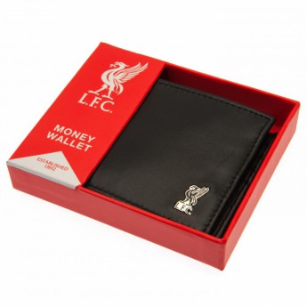 FC Liverpool kožená peňaženka Metal Crest Leather Wallet