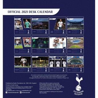 Tottenham stolový kalendár 2021