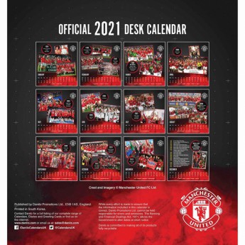 Manchester United stolový kalendár 2021