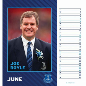 FC Everton stolový kalendár 2021