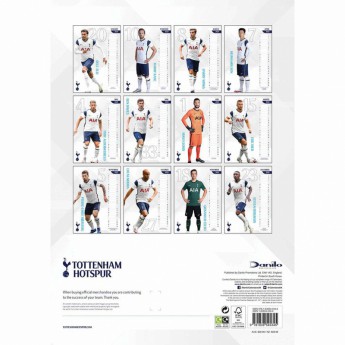 Tottenham kalendár 2021