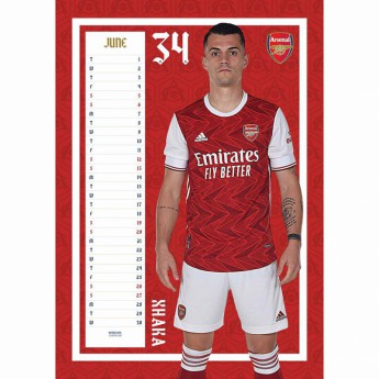 FC Arsenal kalendár 2021