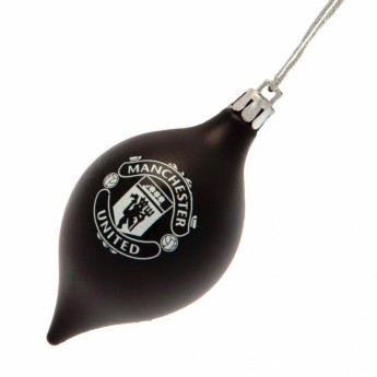 Manchester United vianočné ozdoby 3pk Vintage Bauble