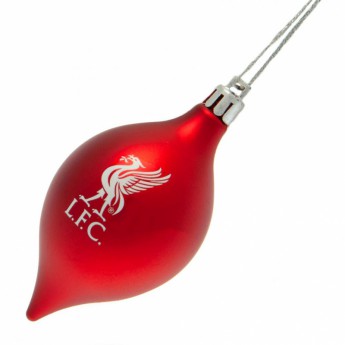 FC Liverpool vianočné ozdoby 3pk Vintage Bauble