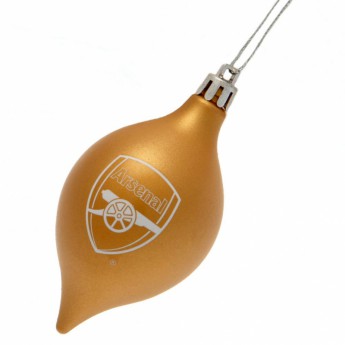 FC Arsenal vianočné ozdoby 3pk Vintage Bauble