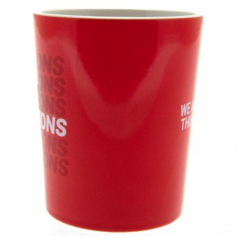 FC Liverpool hrnček Premier League Champions Gold Print Mug