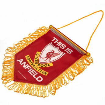 FC Liverpool vlajočka Mini Pennant TIA yellow
