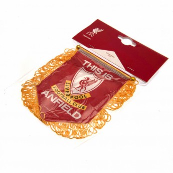 FC Liverpool vlajočka Mini Pennant TIA yellow