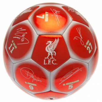 FC Liverpool futbalová lopta Premier League Champions Football Signature RW - size 5