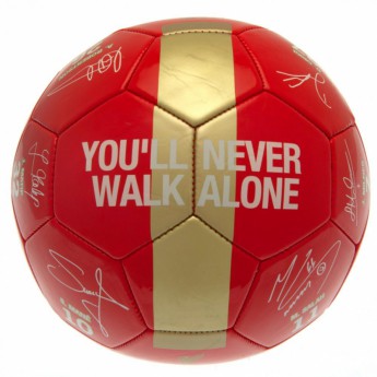 FC Liverpool futbalová lopta Premier League Champions Football Signature RG - size 5