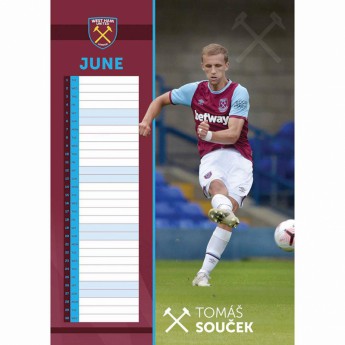 West Ham United kalendár 2021