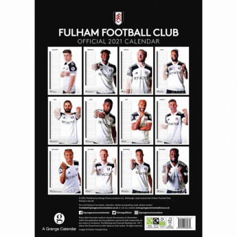 Fulham kalendár 2021