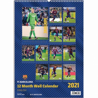 FC Barcelona kalendár 2021