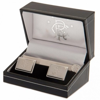 FC Rangers set viazanková spona a manžetové gombíky Tie Slide & Cufflink Set